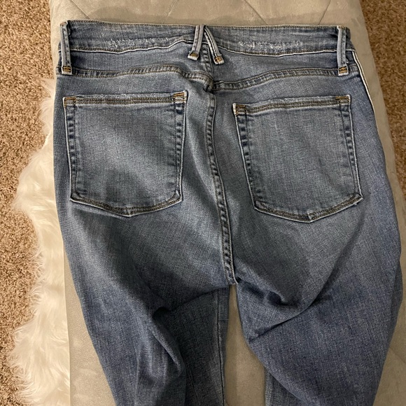Good American Good Waist Stripe Denim - Picture 3 of 4
